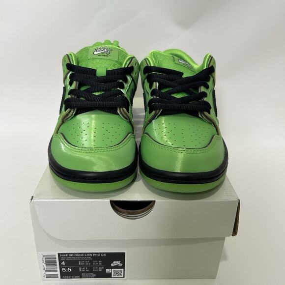 Nike SB Dunk Low QS The Powerpuff Girls “Buttercup” - Picture 2 of 6